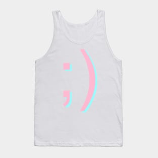 Winky Face Emoji - ;) Tank Top